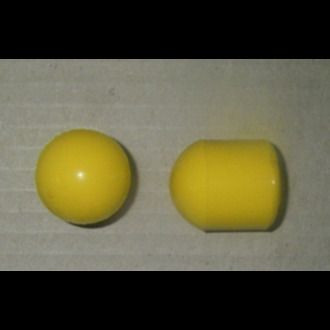 Рукоятка управления подачи топлива (желтая) — 3