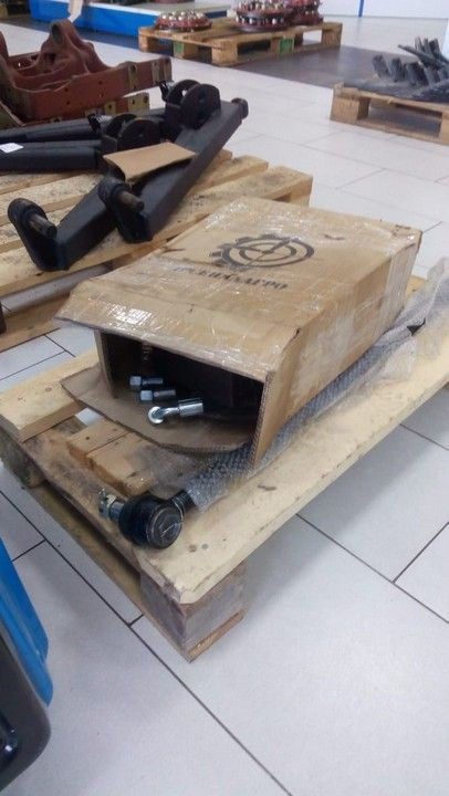 Комплект переоборудования с ГУР на ГОРУ вед. мост — 1